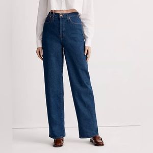 Madewell Perfect Vintage Wide-Leg Jean Size 26 in Fairdale Wash